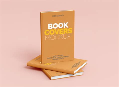 Free Hard Book Cover Mockup PSD | Mockuptree