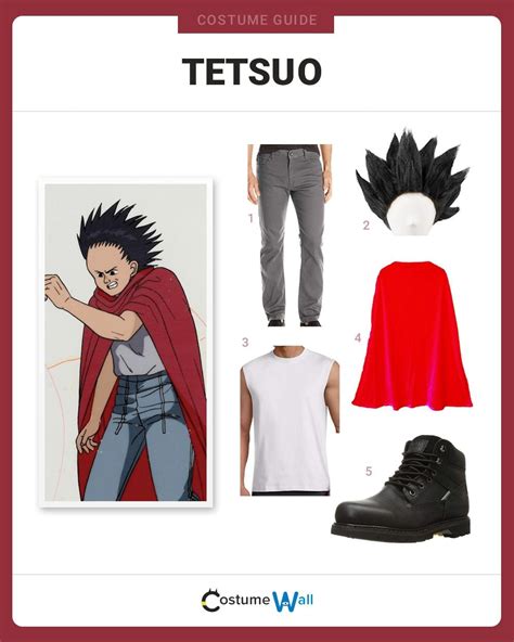 Dress Like Tetsuo Shima Costume | Halloween and Cosplay Guides