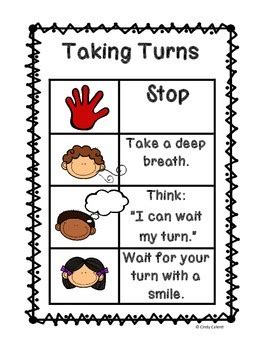 Social Skills 101: Taking Turns by Cindy Calenti | TpT