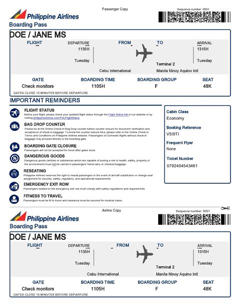 Plane Ticket Template Word – Freetheibo.com