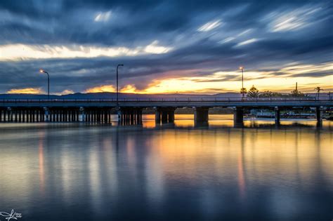 Windang Bridge | Bridge, Sunset, Photo