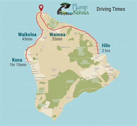 Directions · Flumin' Kohala Ditch