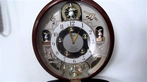 Seiko Melodies in Motion Charming Bell Wall Clock - YouTube