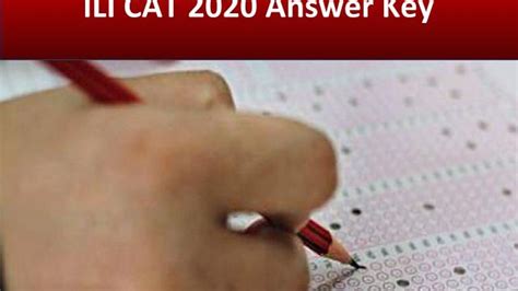 ILI CAT 2020 Answer Key