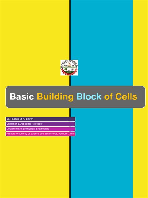 Lec 04 Building Blocks of Cells | PDF