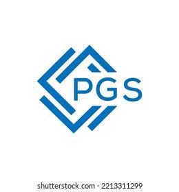 Pgs Letter Logo Design On White Stock Vector (Royalty Free) 2213311299 ...