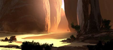 Slot Canyon by Spex84 on DeviantArt | Game art environment, Landscape ...