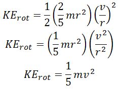 PhysicsLAB: Rotational Kinetic Energy