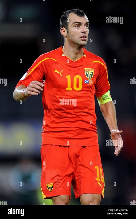 Goran Pandev, Macedonia Stock Photo - Alamy