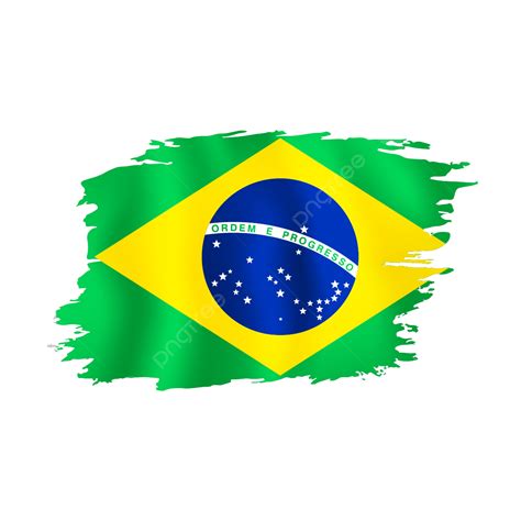 Brazil Flag, Brazil, Brazil Watercolor Flag, Brazil Day PNG and Vector ...