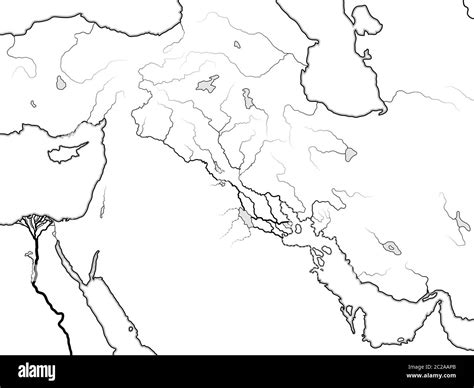 Map mesopotamia sumer Cut Out Stock Images & Pictures - Alamy