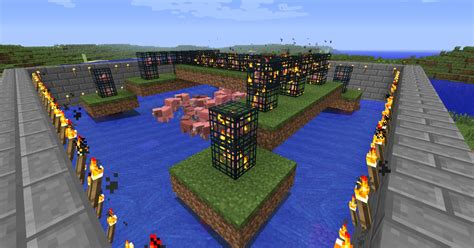 My pig farm (AUTOMATION) Minecraft Map