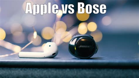 Apple Airpods vs Bose Soundsport Free: Best True Wireless Earbuds 2017 ...