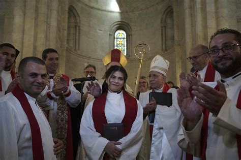 First Palestinian woman ordained as pastor at Lutheran church in ...