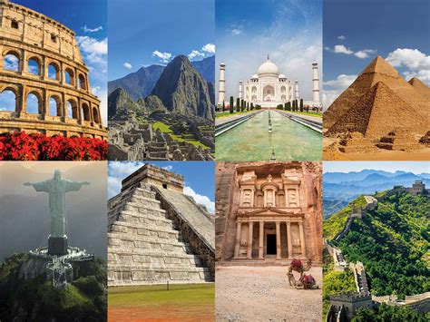 Can you visit all 7 New Wonders of the World in a single month?