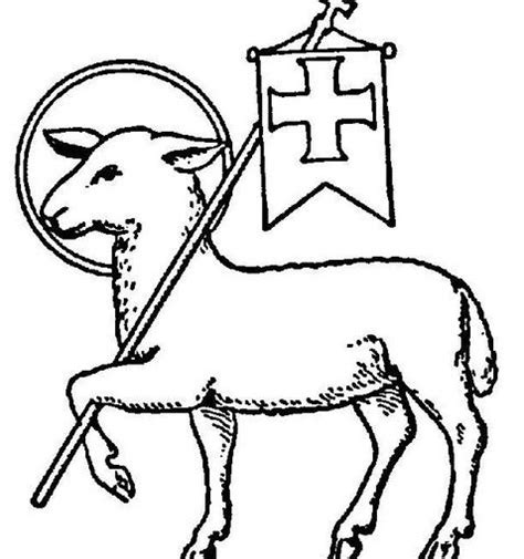 Lamb Of God Drawing at GetDrawings | Free download