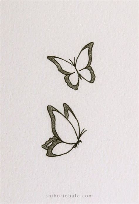 20 Easy Butterfly Drawing Ideas