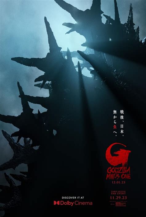 Godzilla: Minus One Movie Poster (#8 of 12) - IMP Awards