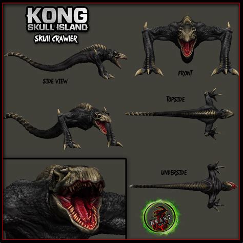 Kong Skull Island Skull Crawler 3d model by joshuasmith85 on DeviantArt