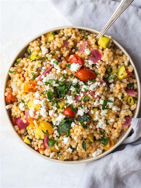 Veggie Couscous Salad - Vegetable Couscous Salad