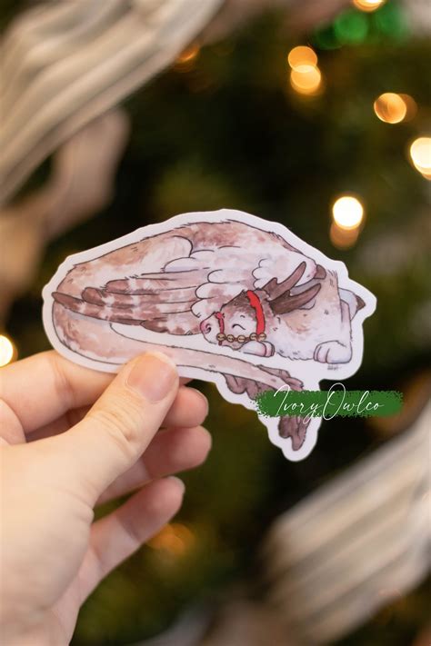 Donner the Reindeer Dragon Sticker - Etsy