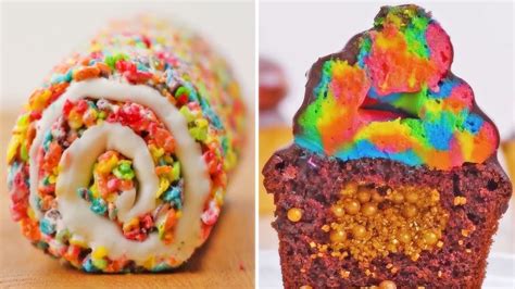 Rainbow Dessert Ideas | Cake, Cupcakes and More Delicious Treats by So ...