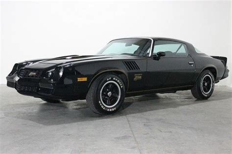 1978 Chevrolet Camaro Z28 Coupe - Black on Black, 2-Owner, Original ...