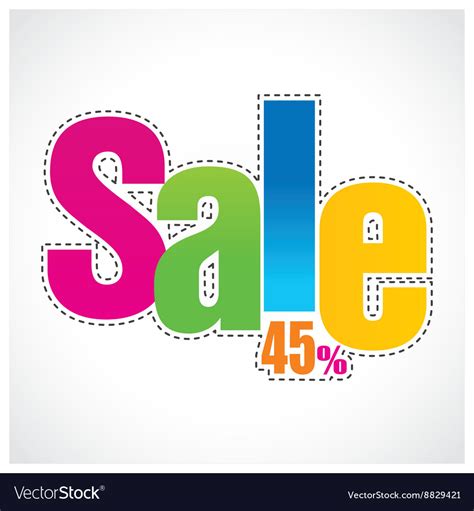 Sale Royalty Free Vector Image - VectorStock