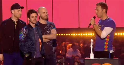 Coldplay win BRIT Awards 2016 British Group prize following incredible ...