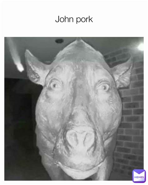 John pork | @Bogger264 | Memes