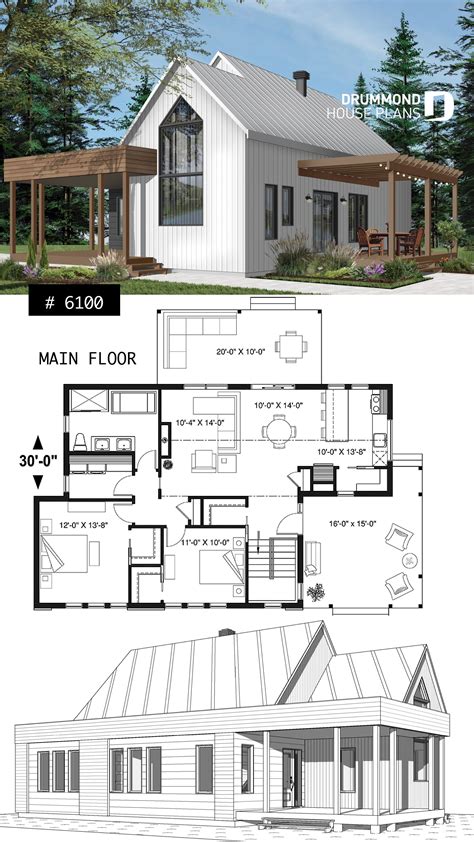 House Plans Open Concept One Story - House Plans