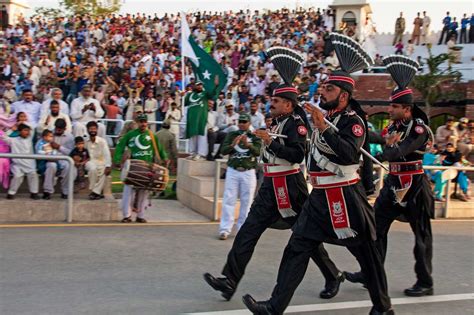 13 Photos of the Dramatic Wagah Border Flag Ceremony