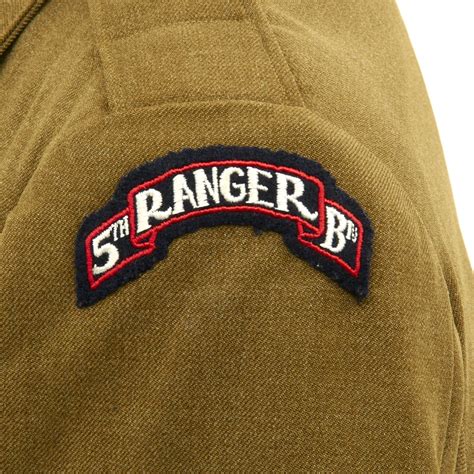 Original U.S. WWII D-Day 5th Ranger Battalion Combat Medic Named ...