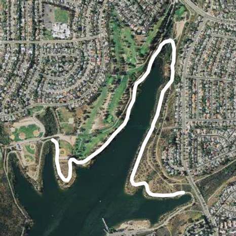 Lake murray Run Trail - San Diego, California, USA | Pacer