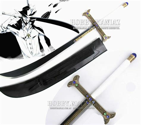 One Piece Mihawk Yoru's Hawk Eye Swords | eBay