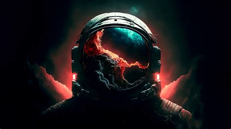 AI-Generated Astronaut Illustration Wallpaper for PC 4k Wallpaper ...