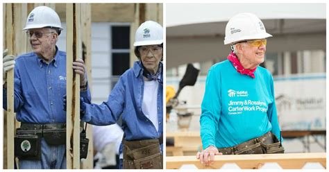 Jimmy Carter returns to building homes with Habitat for Humanity after ...