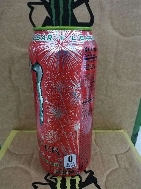 12 Pack Monster Energy Ultra Watermelon 16oz - Refreshing Watermelon ...