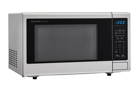 Sharp Stainless Steel Carousel Countertop Microwave User Manual ...