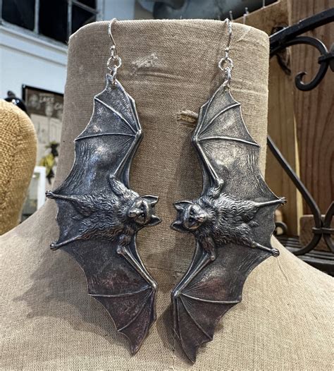 Gothic Bat Earrings | lorraine frances