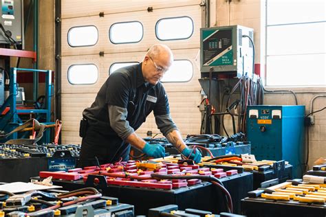 Forklift Battery Maintenance in Wisconsin - Foxtron Power Solutions