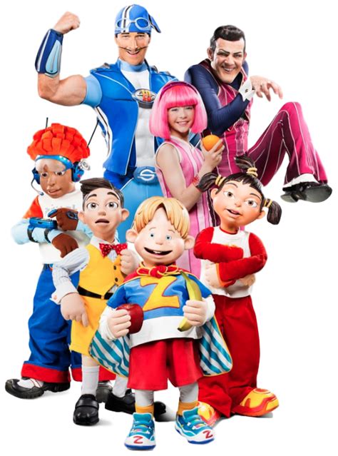 Image - Nick Jr. LazyTown Characters Cast Main.png | LazyTown Wiki ...