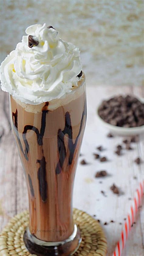 Mocha Frappuccino Recipe - Aromatic Essence