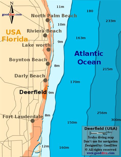 Deerfield Beach Map - GoodDive.com