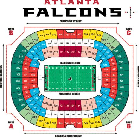 Seating Chart Atlanta Falcons New Stadium | Labb by AG