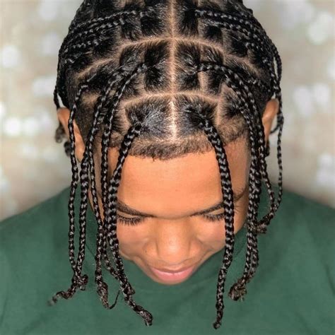 Box Braids For Men: 22 Ways To Wear Them In 2023 | Mens braids ...