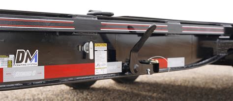 Tilt Trailer Hydraulic Dampening System - Diamond C Trailers