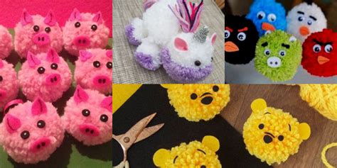 How To Make Pom Pom Cute Animals