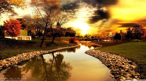 Autumn City Wallpapers - Top Free Autumn City Backgrounds - WallpaperAccess