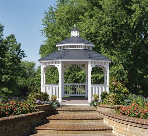 Vinyl Gazebo Kits for Sale Nationwide - Prefab PVC Gazebos